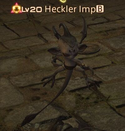 Unlike other Dungeons in the game, Halatali is not. . Ff14 heckler imp